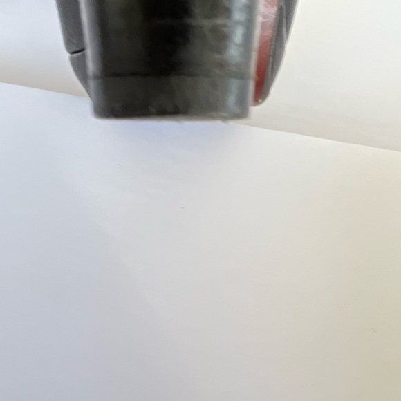 Chie Mihara Leather Chunky Fringe Heel Side Zipper Shoes - Picture 11 of 11